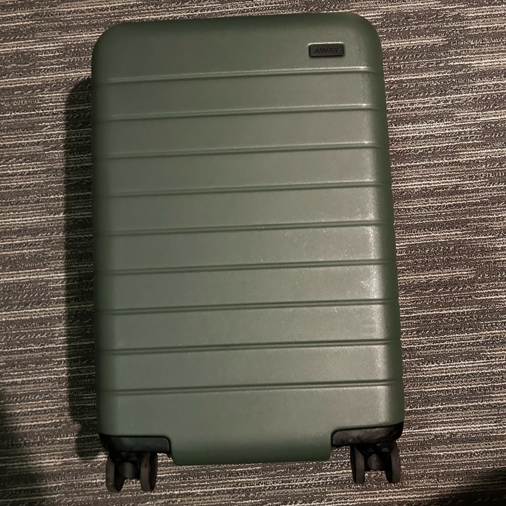 AWAY Karly Kloss Collection Green Carry-on